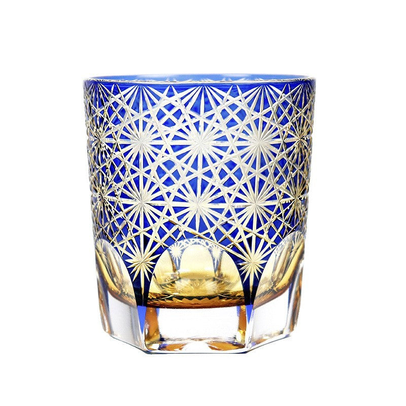 Hand-Cut Lead-Free Crystal Whisky Glass, view 35