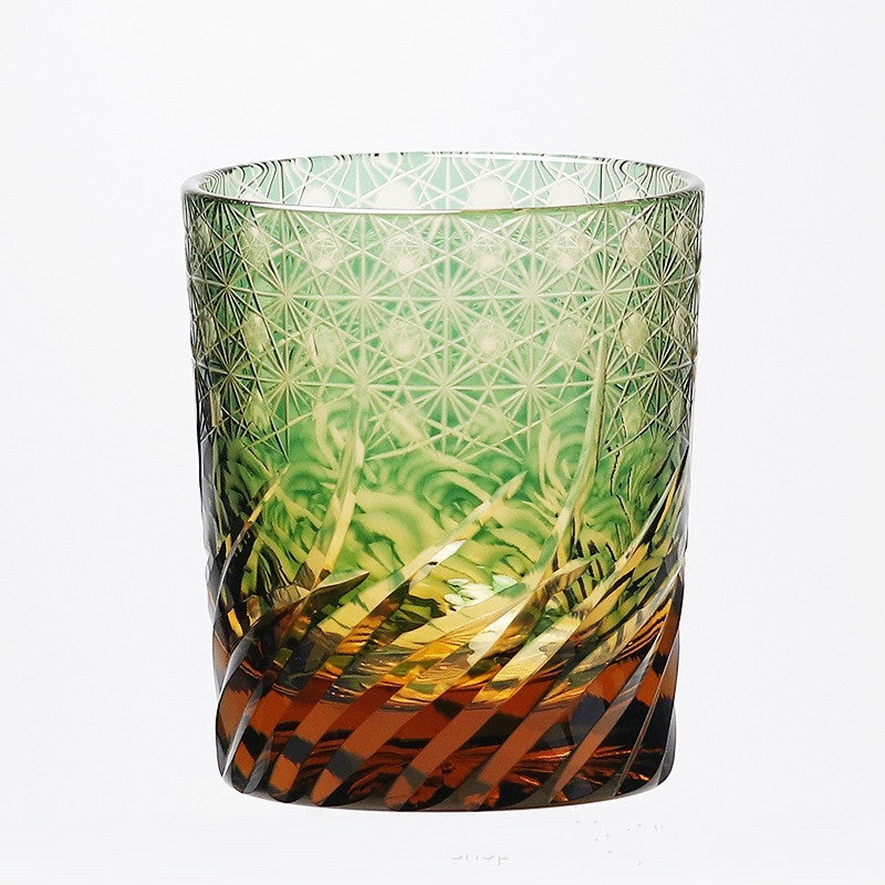 Hand-Cut Lead-Free Crystal Whisky Glass, view 29