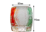 Japanese-style Hand Carved Crystal Glass Whisky Luxury Retro