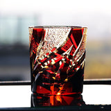 Carved Lead-free Crystal Glass Whisky