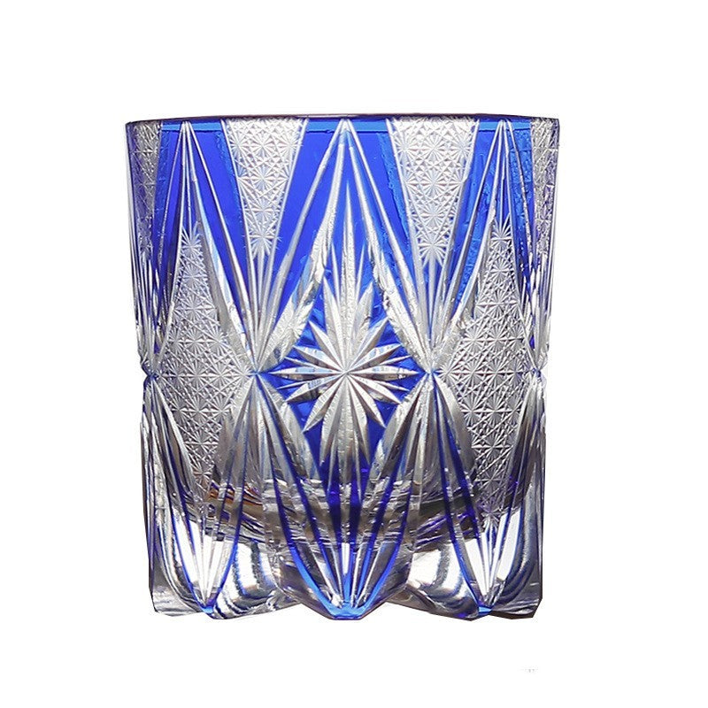 Hand-Cut Lead-Free Crystal Whisky Glass, view 24