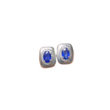 Natural Sapphire Earrings