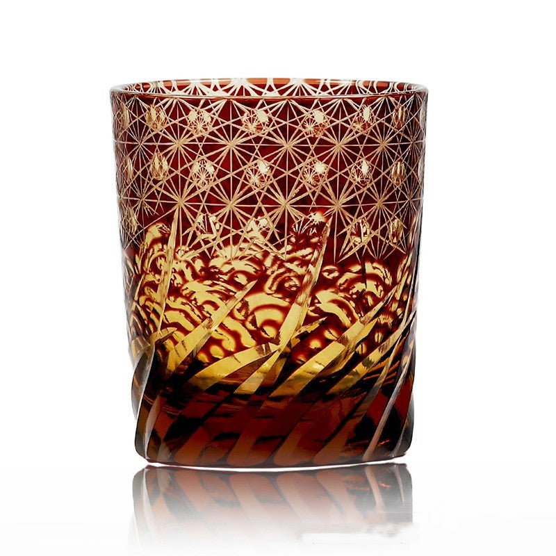 Hand-Cut Lead-Free Crystal Whisky Glass, view 32