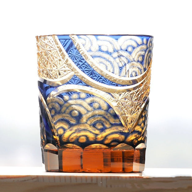 Carved Lead-free Crystal Glass Whisky
