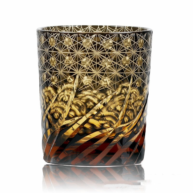 Hand-Cut Lead-Free Crystal Whisky Glass, view 14