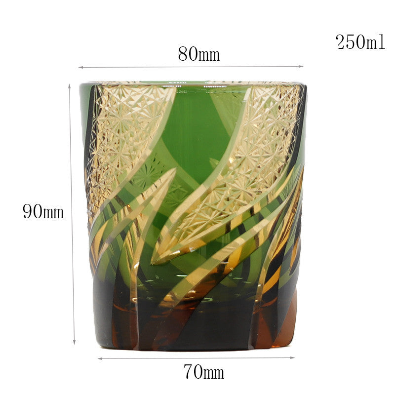 Hand-Cut Crystal Whisky Glass — Gift Box Included, view 4