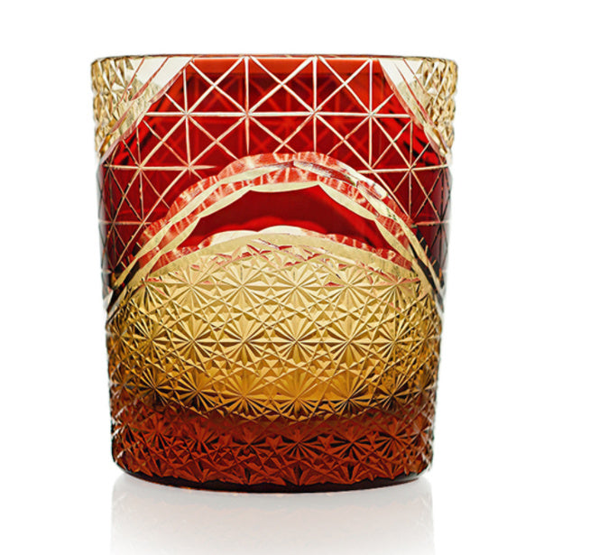 Hand-Cut Lead-Free Crystal Whisky Glass, view 5