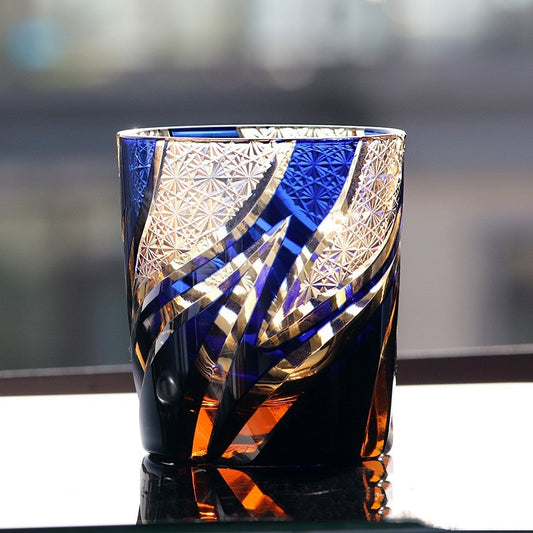 Hand-Cut Lead-Free Crystal Whisky Glass — Lithologie