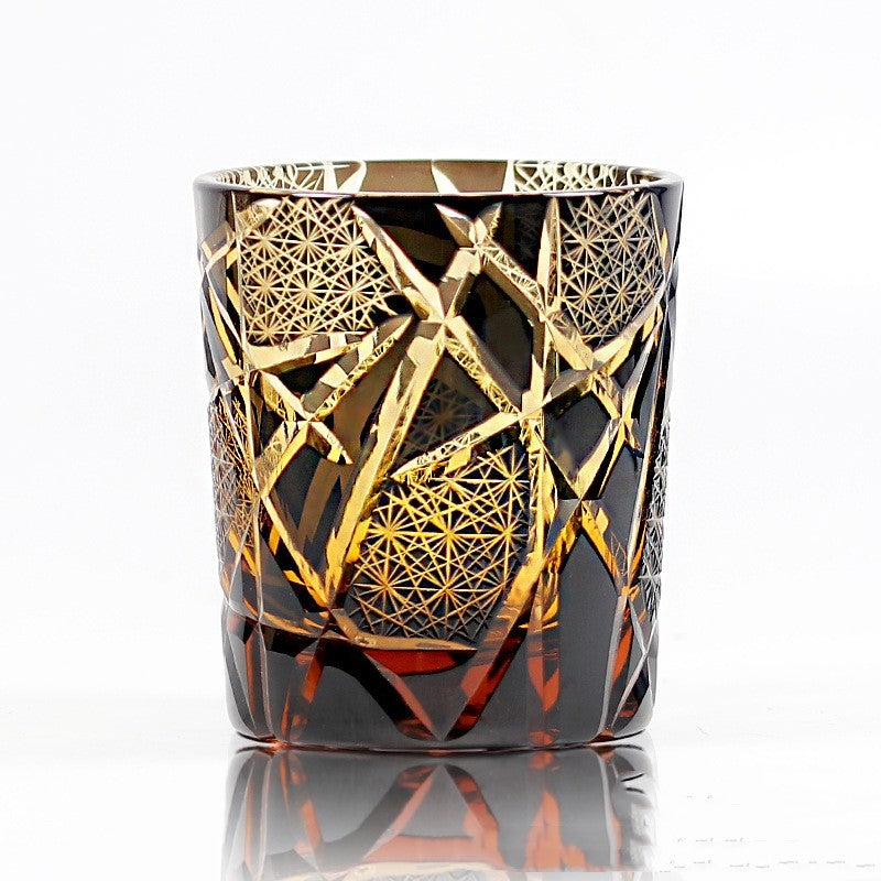 Hand-Cut Lead-Free Crystal Whisky Glass, view 13