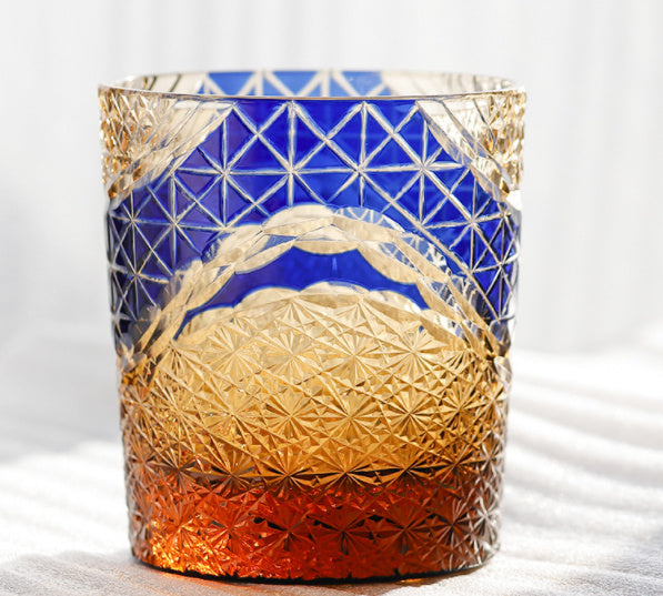 Hand-Cut Lead-Free Crystal Whisky Glass, view 26