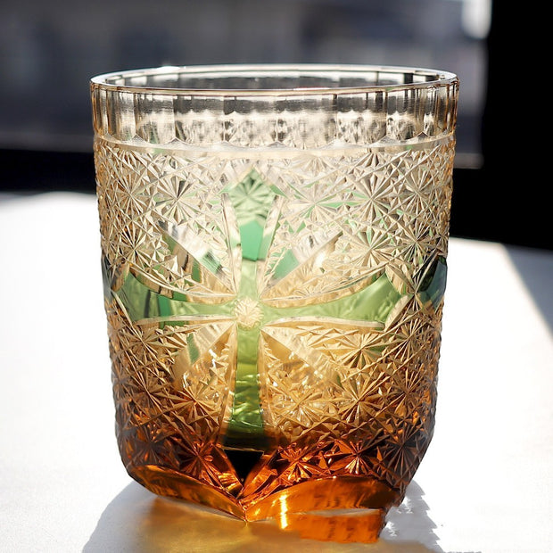 Carved Lead-free Crystal Glass Whisky