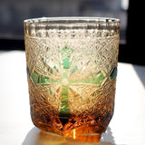 Carved Lead-free Crystal Glass Whisky