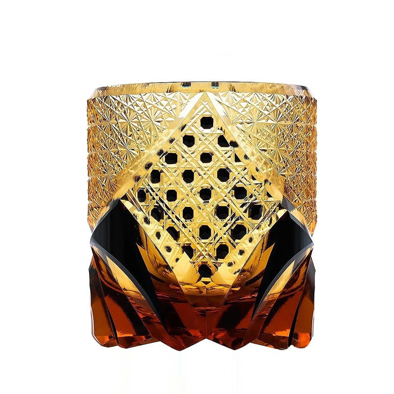 Hand-Cut Lead-Free Crystal Whisky Glass, view 16