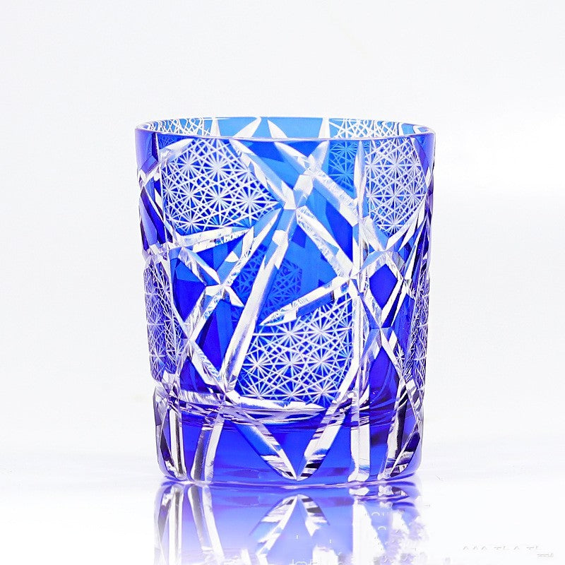 Hand-Cut Lead-Free Crystal Whisky Glass, view 9
