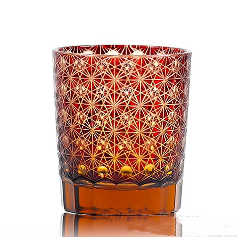 Hand-Cut Lead-Free Crystal Whisky Glass, view 8