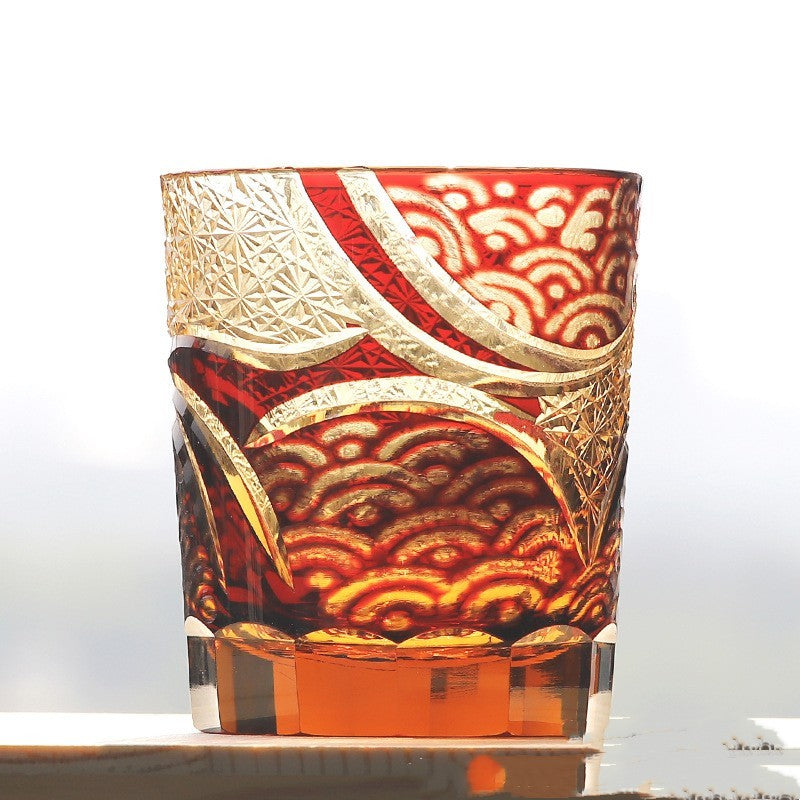 Hand-Cut Lead-Free Crystal Whisky Glass, view 33