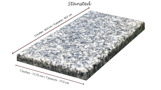 BBQ Stone Griddle — Stanstead Granite — Lithologie