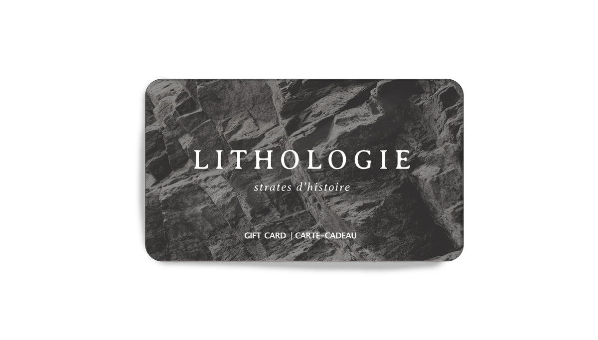 Lithologie Gift Card — Lithologie