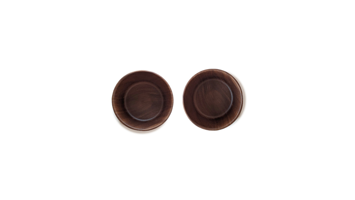 Walnut Tasting Glasses — Set of 2, view 3