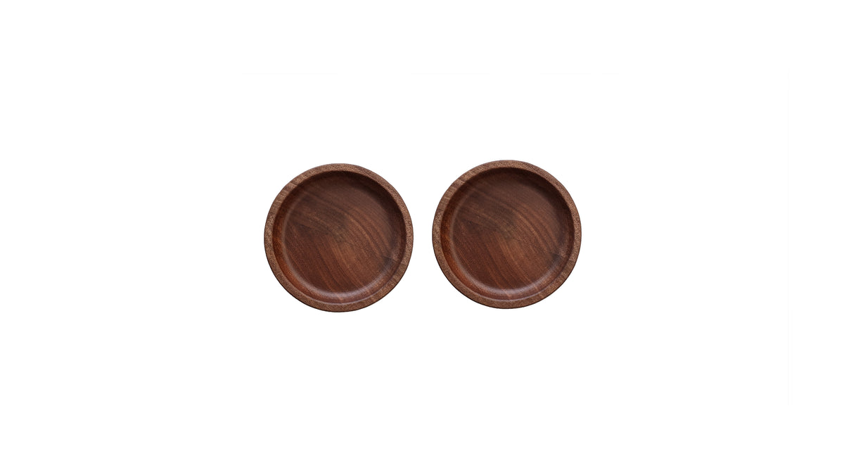 Walnut Tasting Glasses — Set of 2, view 5