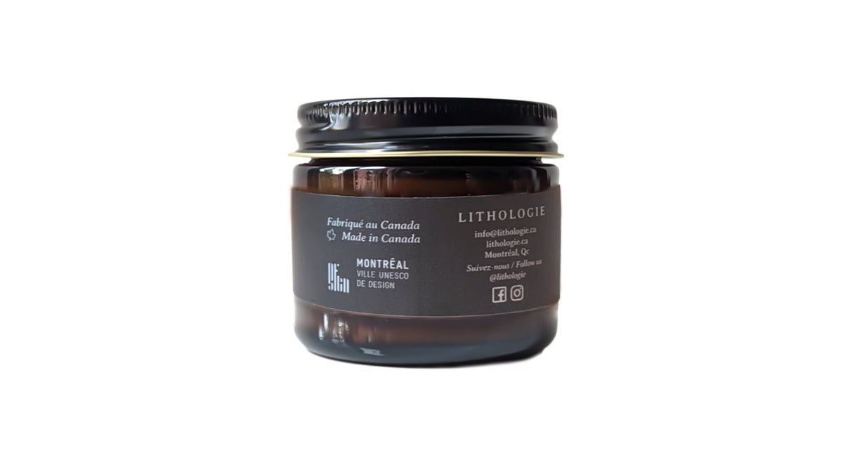 whisky candle 2 oz back side