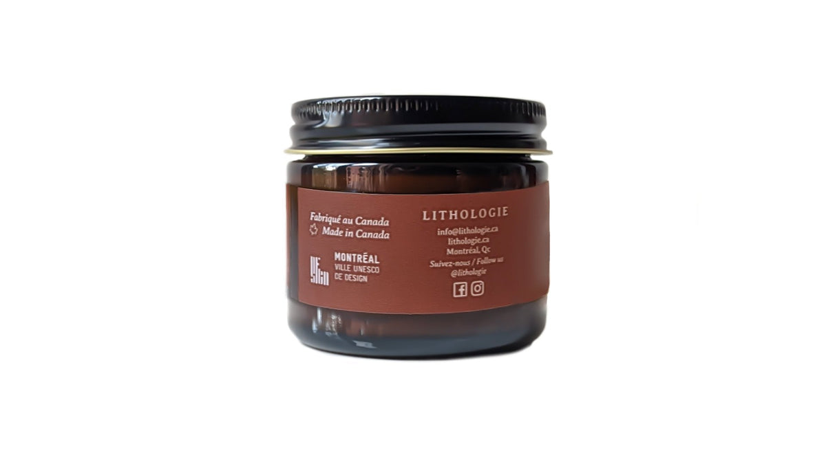 whisky maple candle 2 oz side side